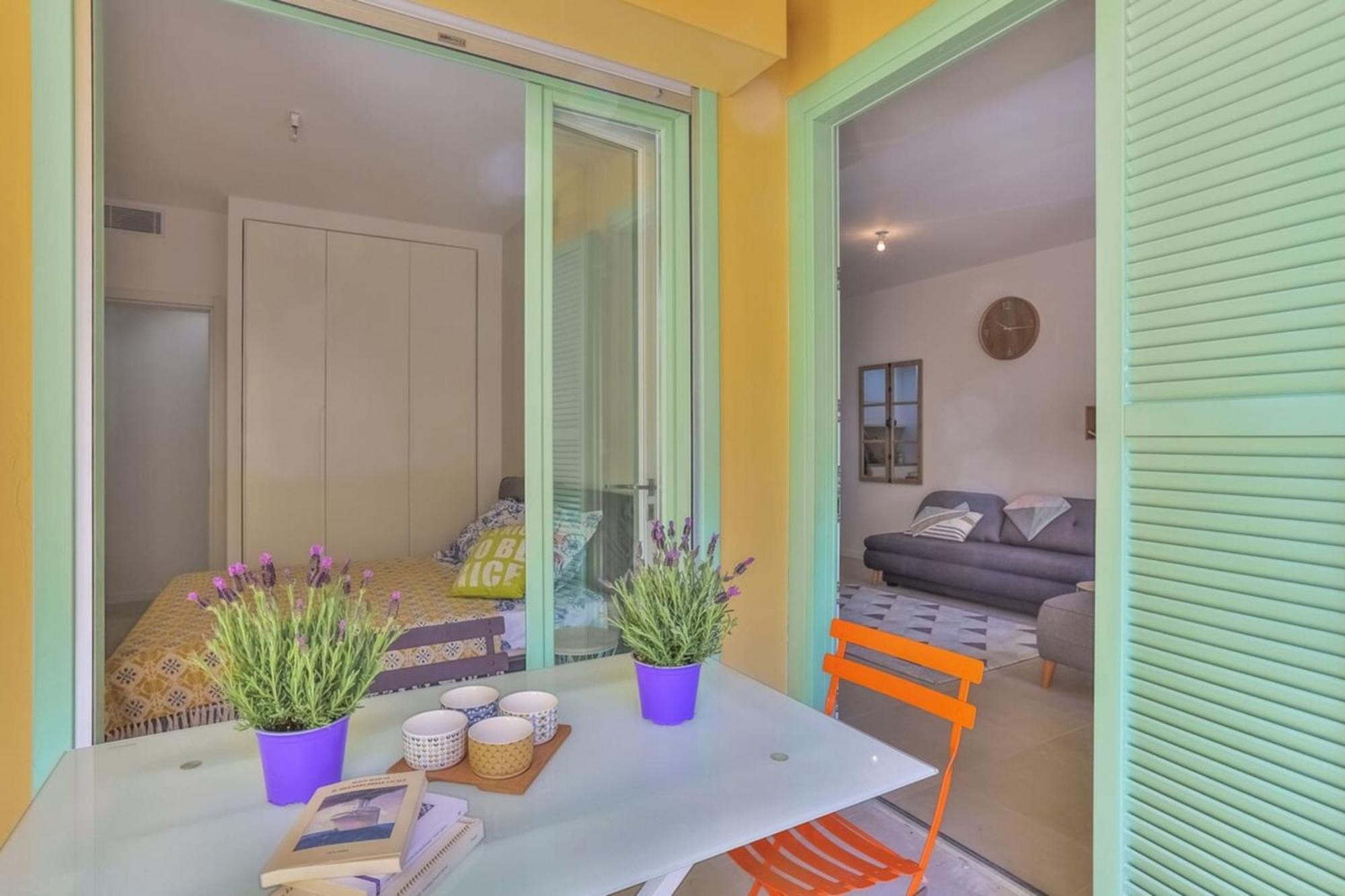 France 82 Tp -1 Min From The Sea - Terrace - Parking Apartman Nizza Kültér fotó