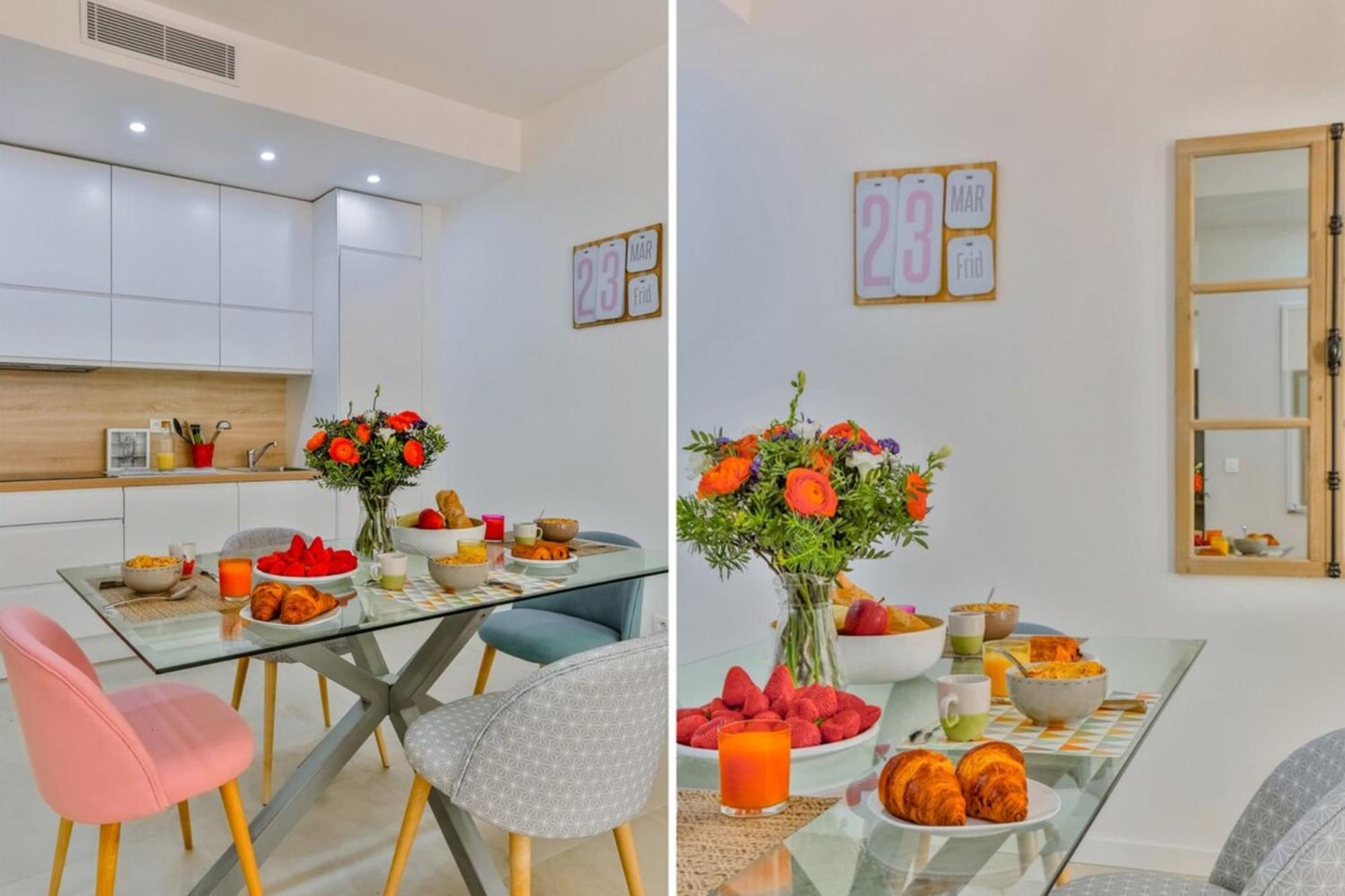 France 82 Tp -1 Min From The Sea - Terrace - Parking Apartman Nizza Kültér fotó