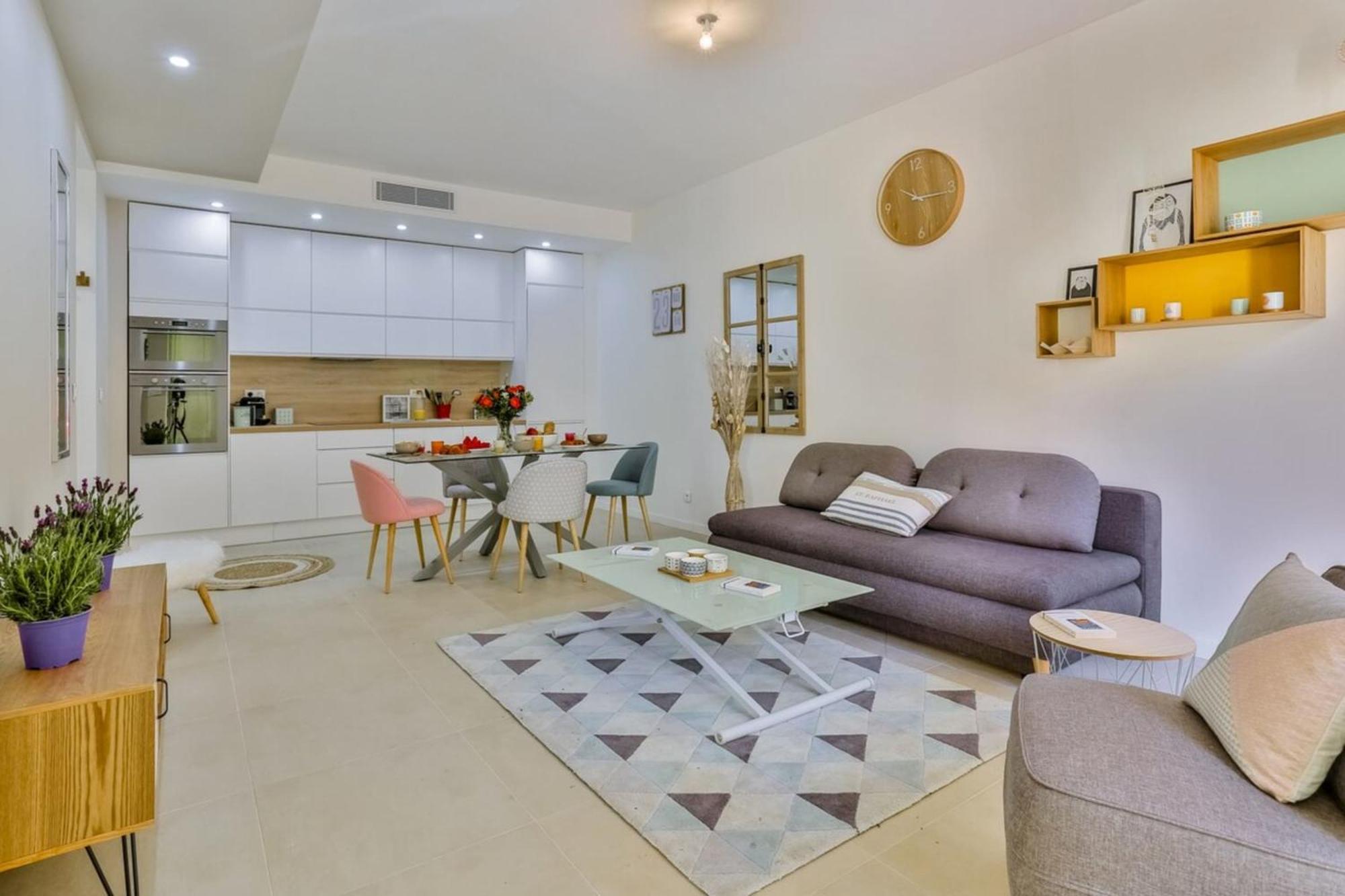 France 82 Tp -1 Min From The Sea - Terrace - Parking Apartman Nizza Kültér fotó