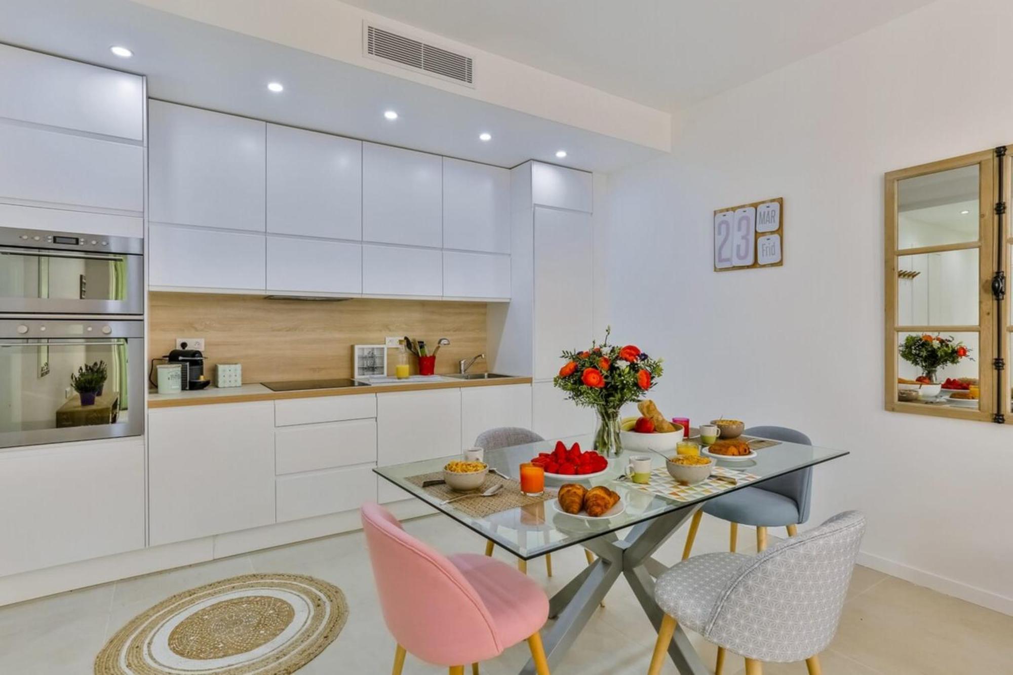 France 82 Tp -1 Min From The Sea - Terrace - Parking Apartman Nizza Kültér fotó