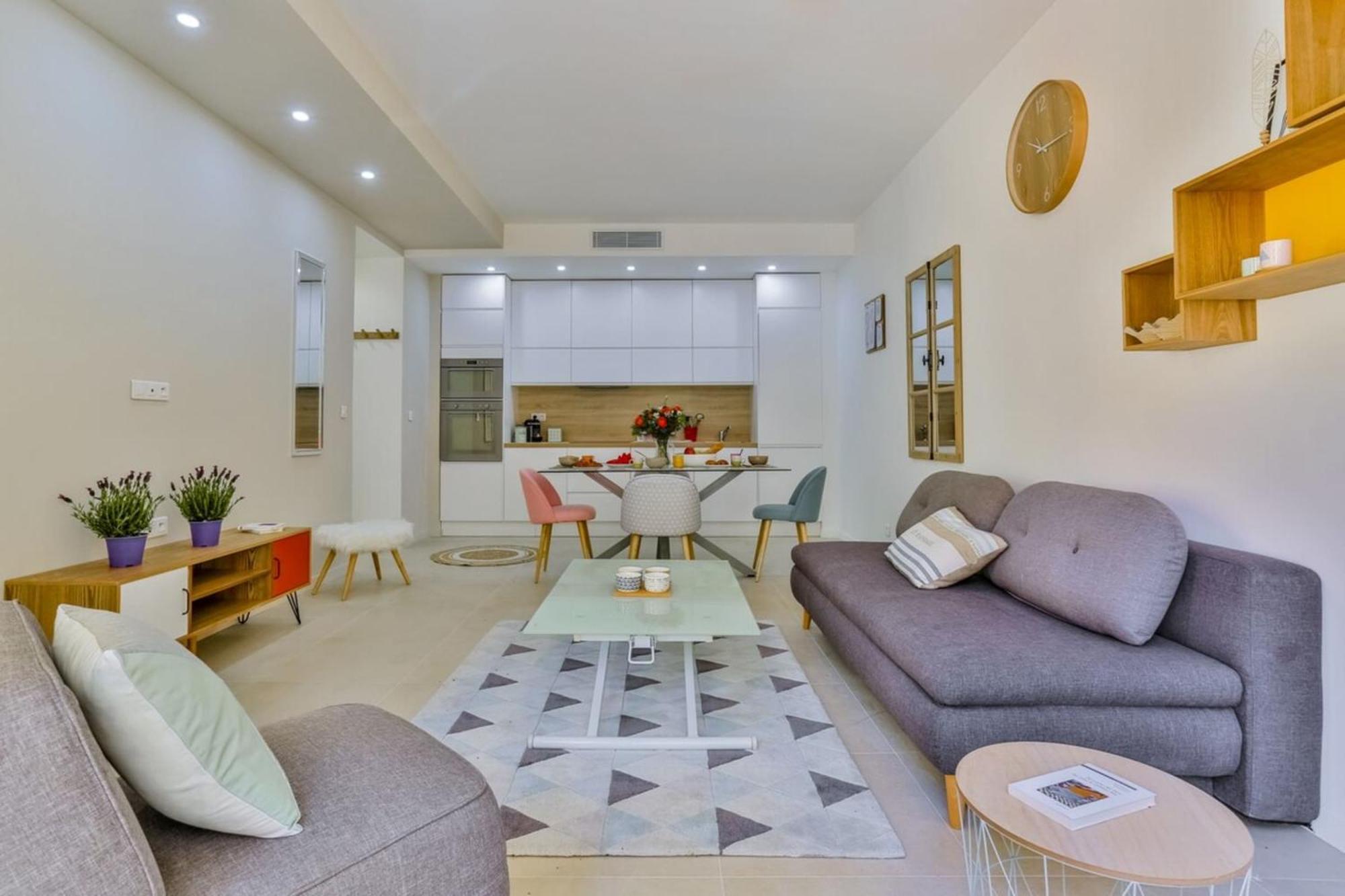 France 82 Tp -1 Min From The Sea - Terrace - Parking Apartman Nizza Kültér fotó
